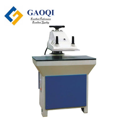 Small Size Swing Arm Clicker Press Leather Cutting Machine with 750 KG Weight Capacity