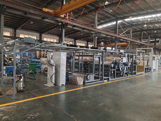 1800mm Football Lamination Machine with Solvent Glue Dot Transfer and Electric Driven