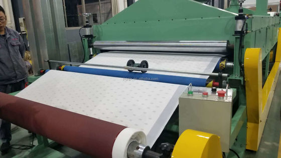 After Service Online support Abrasive Sand Paper and Fleece Fabric Laminating Machine