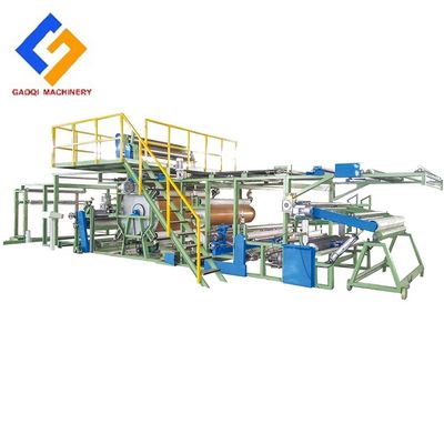 A Type Frame for Laminating Machine Fabric Winding and Product Rolling in One Machine