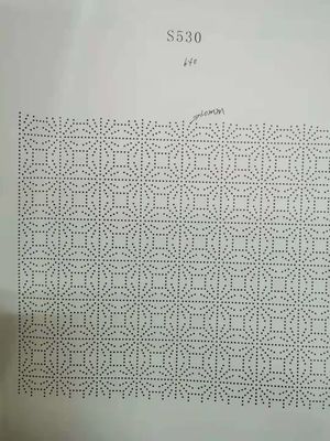 7000 Anti-Slip Carpet Back Dew Drop Coating Screen Dot Molding with Edring
