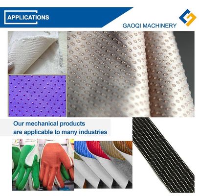 Automatic Grade Automatic Rubber Dew Drop Print Machine for Anti-Slip Dot Coating 7000kg