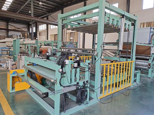 Water Based Glue Laminating Machine for Carpet Production at Manufacturing Plant