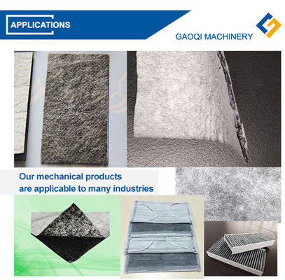 Customizable 55kw Powder Scattering Machine for Non-woven Laminating Materials
