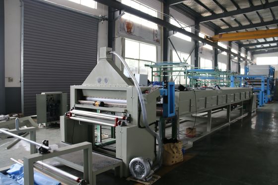 2022 Fabric Powder Coating Machine for Interlining and FIBER Material Capabilities