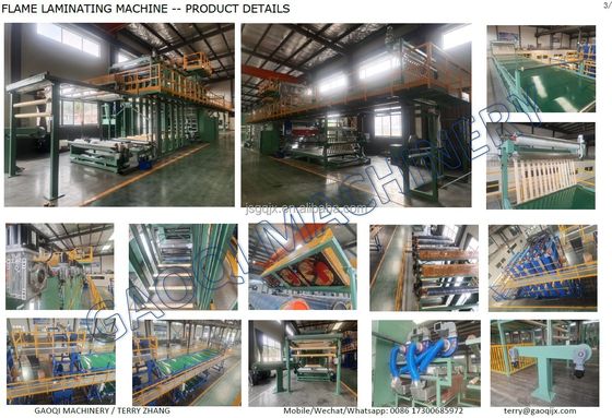 Flame Laminating Machine for Carpet 5-45M/MIN Speed After-sales Service Provided Online