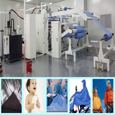 Energy Saving Non Woven Fabric PUR Hot Melt Laminator Machine for Carpet Making