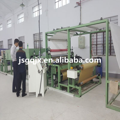 Video Technical Support Fleece Fabric to Abrasive Sand Paper Laminating Machine