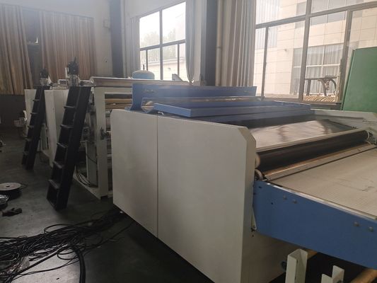 Hot Pressing Nonwoven Honeycomb Fabric Immediate Curing Textile Fabric Lamination Machine