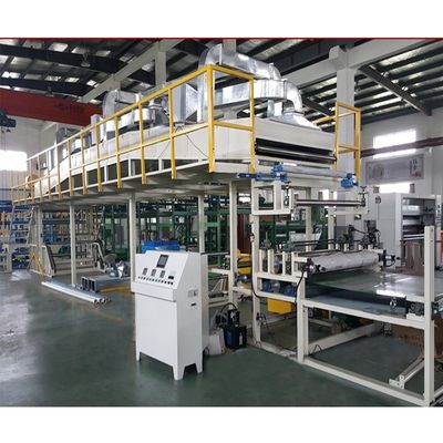 18500mm*3000mm*4550mm Clothing BOPP PET Film Laminating Machine with Water Based Glue