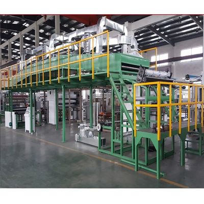 18500mm*3000mm*4550mm Clothing BOPP PET Film Laminating Machine with Water Based Glue