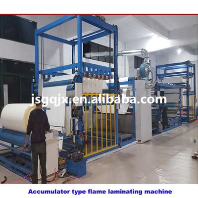 OEM Automatic Plant Flame Laminating Machine For Foam / Sponge