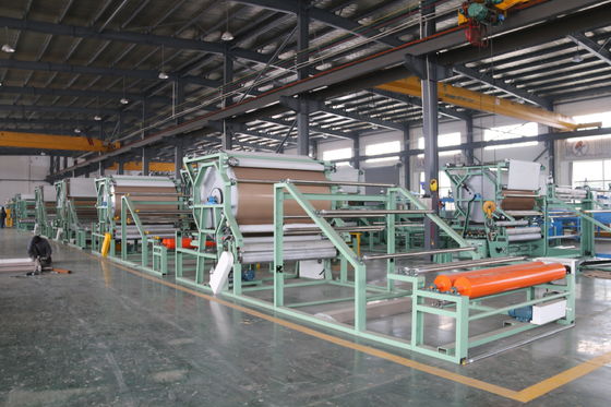 Electrical / Gas Heating Leather / Foam / Fabric Laminating Machine