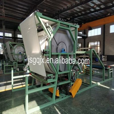 Electrical / Gas Heating Textile Material Gluing Machine For Tekstil Fabric Production