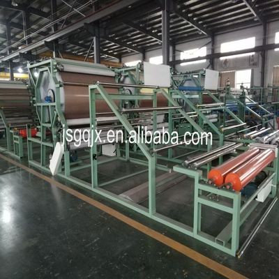 Electrical / Gas Heating Textile Material Gluing Machine For Tekstil Fabric Production