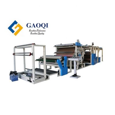 Solventless Fleece Lined Jeans Laminating Machine Voltage 380V / 220V/ Customized