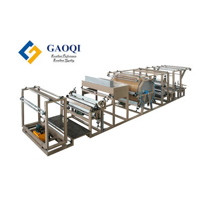 Automatic Solvent Based Adhesive Coating Leather Fabric Bonding Machine for Upholstery