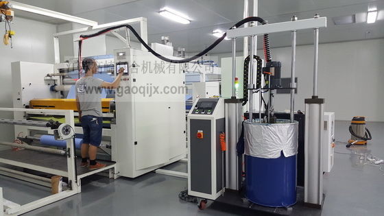 Skin Friendly PUL Fabric PU Laminating Machine For Cloth Diaper